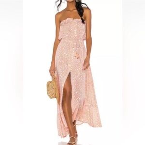 Tiare Hawaii Dress Ryden Dress in Star Beige